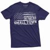 Men's Try That In a Small Town USA Patriotic T-shirt Political Conservative Tee