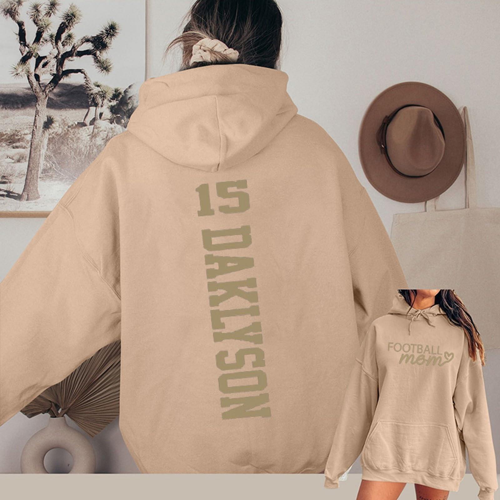 

Женская мода легкий длинный рукав пуловер толстовки с капюшоном с карманами графическая толстовка XL верблюд