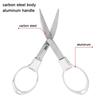 Mini Pesca Accessories Keychain Scissors PE Line Cutter Fly Fishing Cut Tool Fish Tackle Gear