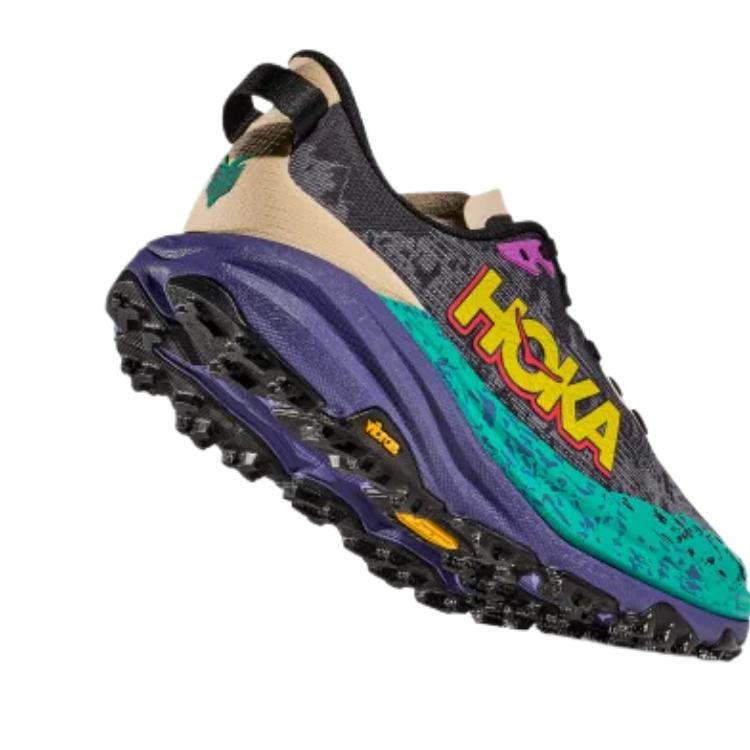 Hoka One One Speedgoat 6 Casual Comfortable Low-Top Hiking Shoes Men Hiking Shoes Blue Green 1147791-OMN