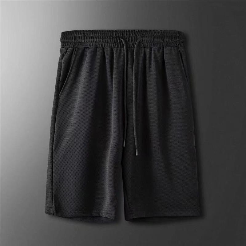 

Korean Style Solid Color Men s Summer Beach Shorts – Trendy, Loose, Casual Sports Five-Point Pants 3XL