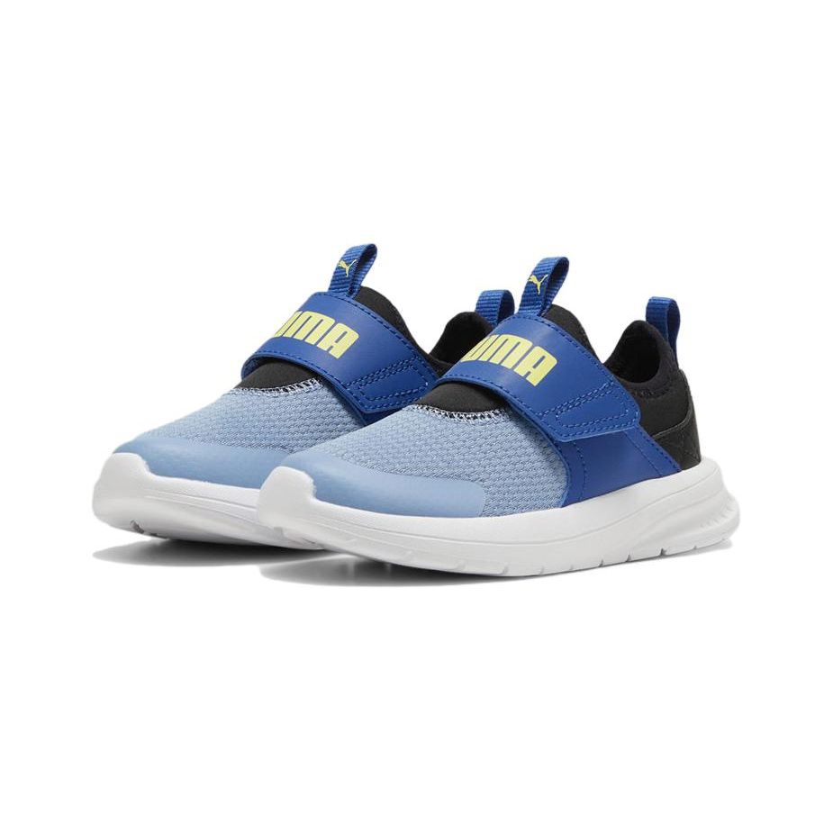 Puma Evolve Slip-On Little Kid Dewdrop Cobalt Glaze Kids Sneakers Blue 389135-09