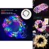 Accessorio per Capelli Fiore con Luce LED per Spose e Decorazioni per Feste Adatto a Tutte le Età