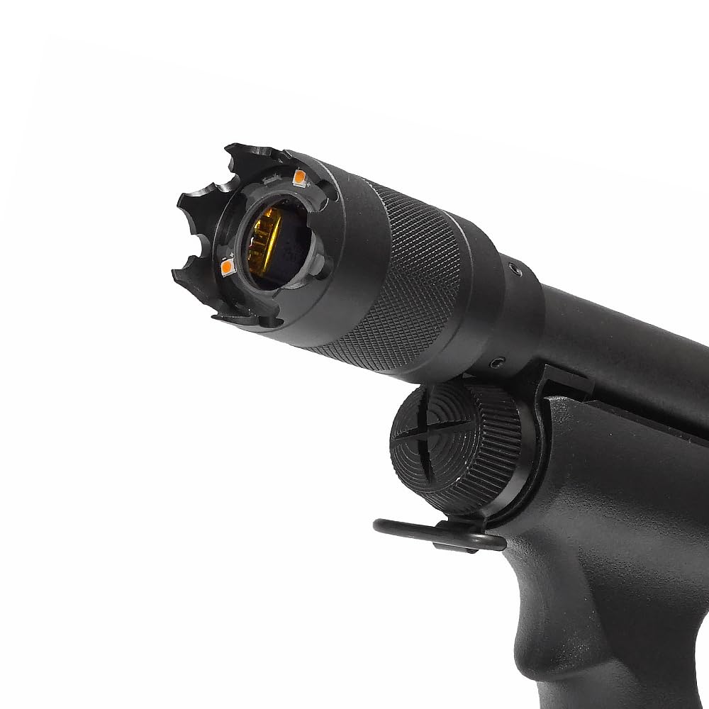 Ryohin Buhin 5KU Muzzle Flash Tracer Unit for Tokyo Marui M870 and Benelli M3 Shotguns, 24mm Diameter, Glow-in-the-Dark Bullets