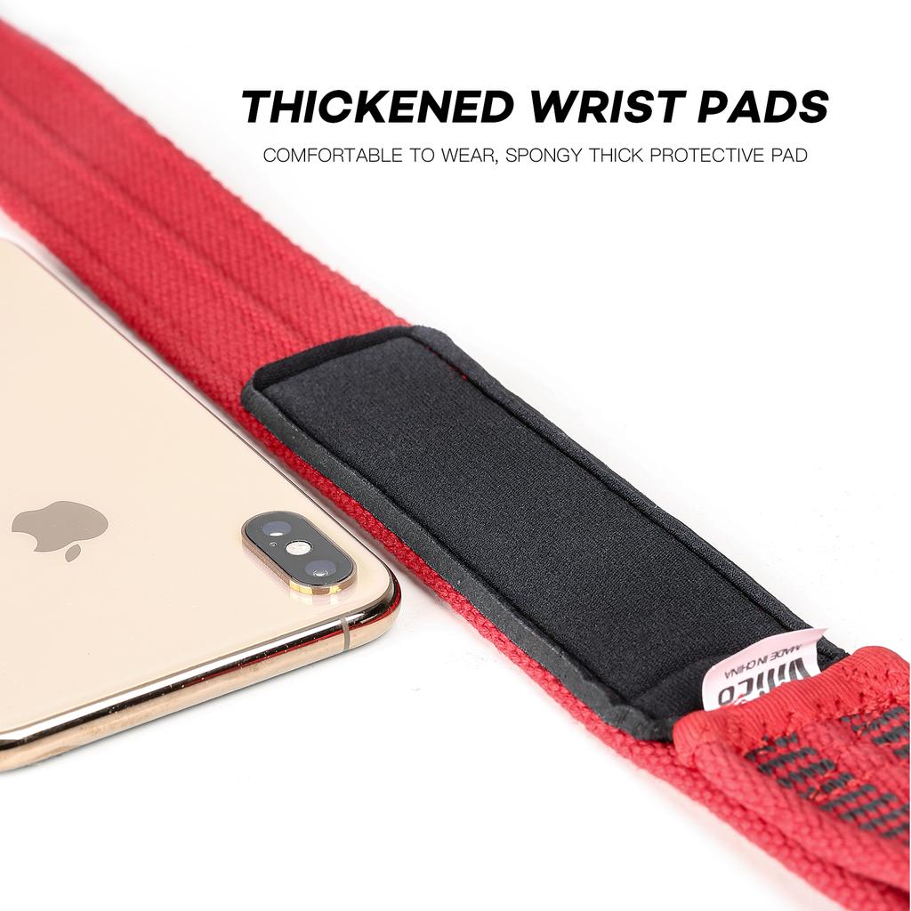 Power Lifting Straps Weightlifting Gym Gloves Deadlift Wrist Support for Pull Up Bar Barbell Dumbbell Training