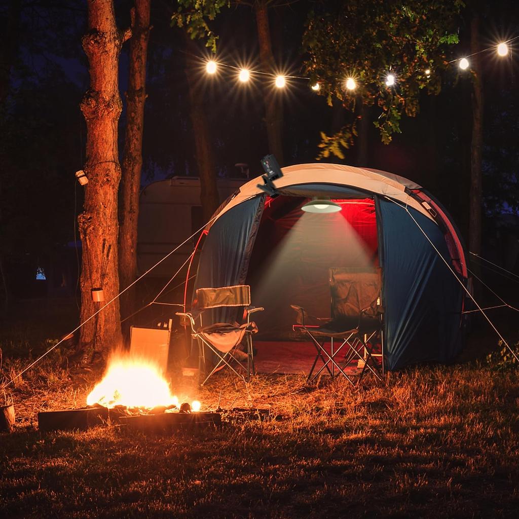 Luci Ombrellone Solari Con Telecomando - LED 3 Temperature Colore, IP65, Per Esterno | Ricarica Solare