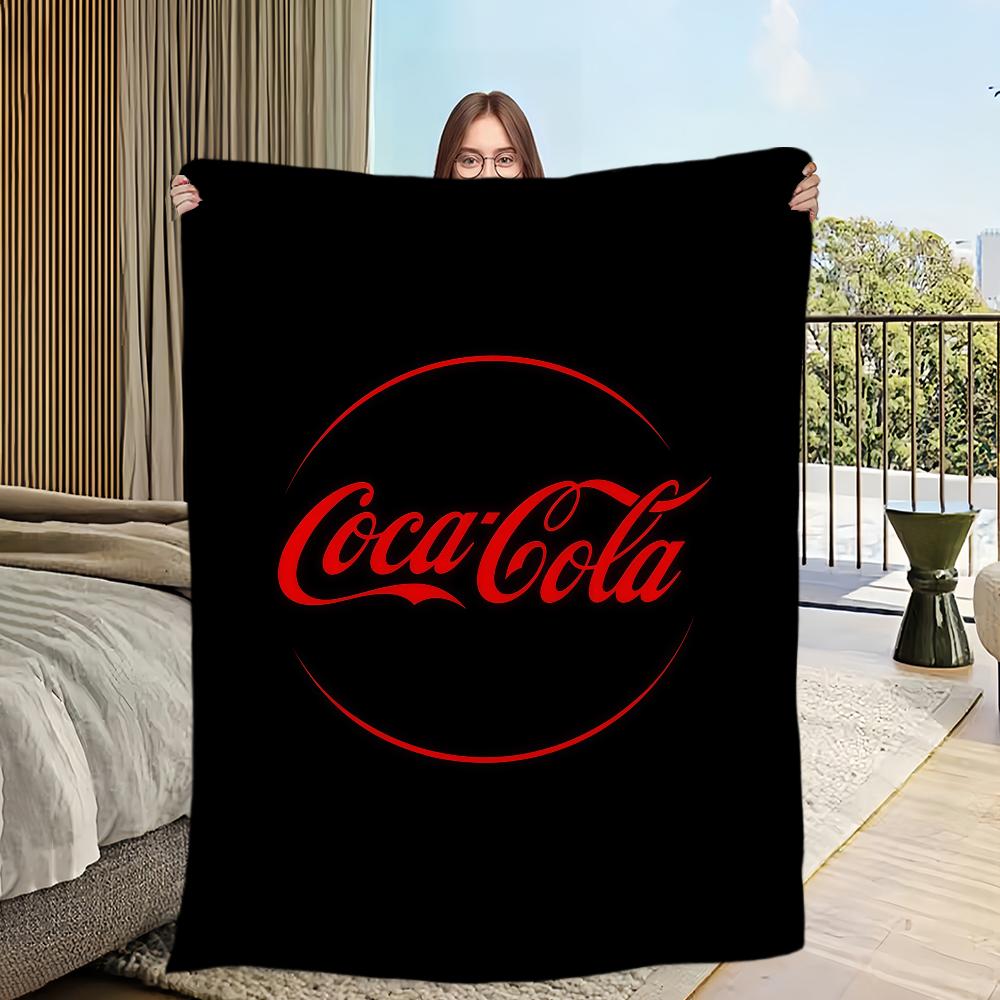 

Fashion Logo C-Coca C-Cola Blanket Flannel warm comfort soft plush blanket For Picnic Beds Sofas Homes And Bedrooms 30x40in