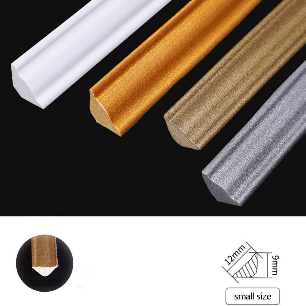 3D Embossing Wall Trim Strip 1M Pvc Skirting Waist Line Background Border Strip Corner Edge Banding Strip Home Decoration