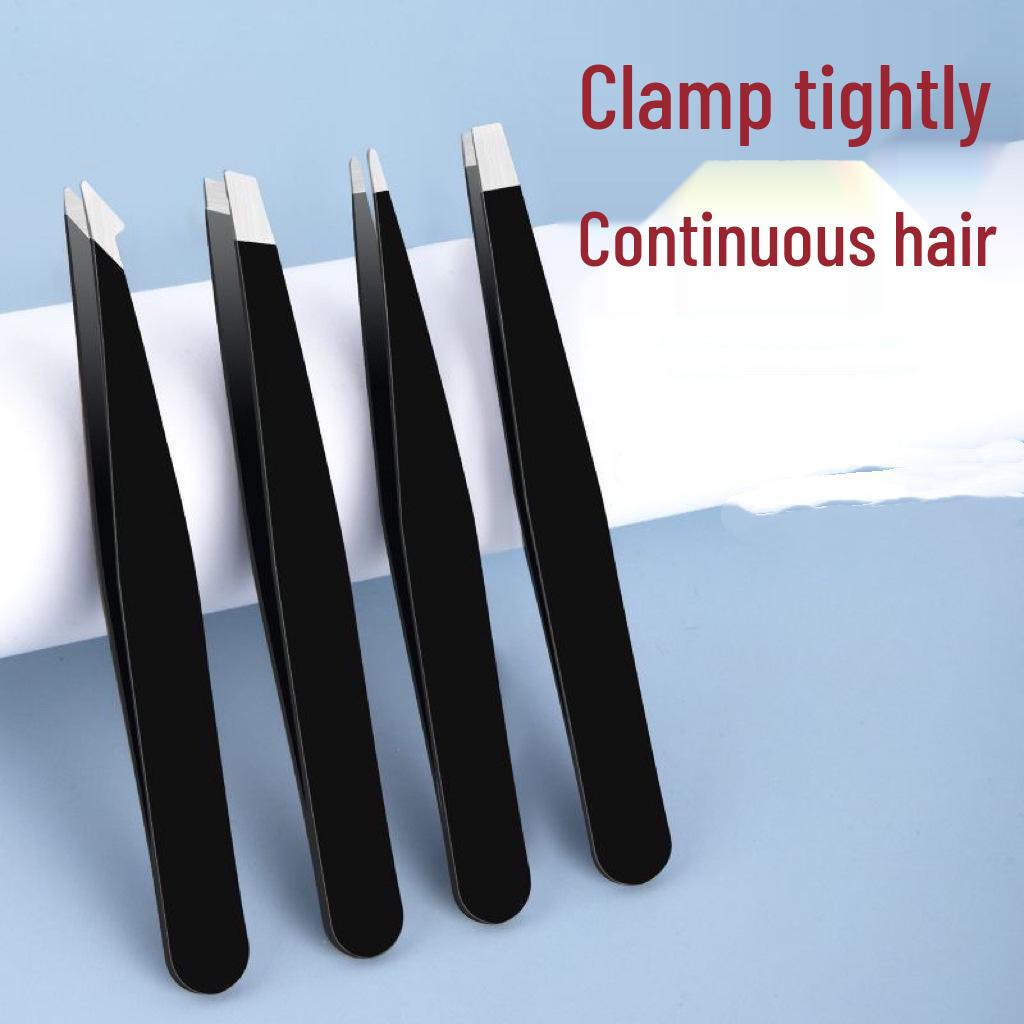 Stainless Steel Multi-purpose Tweezers: 96 Eyebrow Trimming, Beard Plucking, Hair Removal, Eyelash and Clip Tweezers.