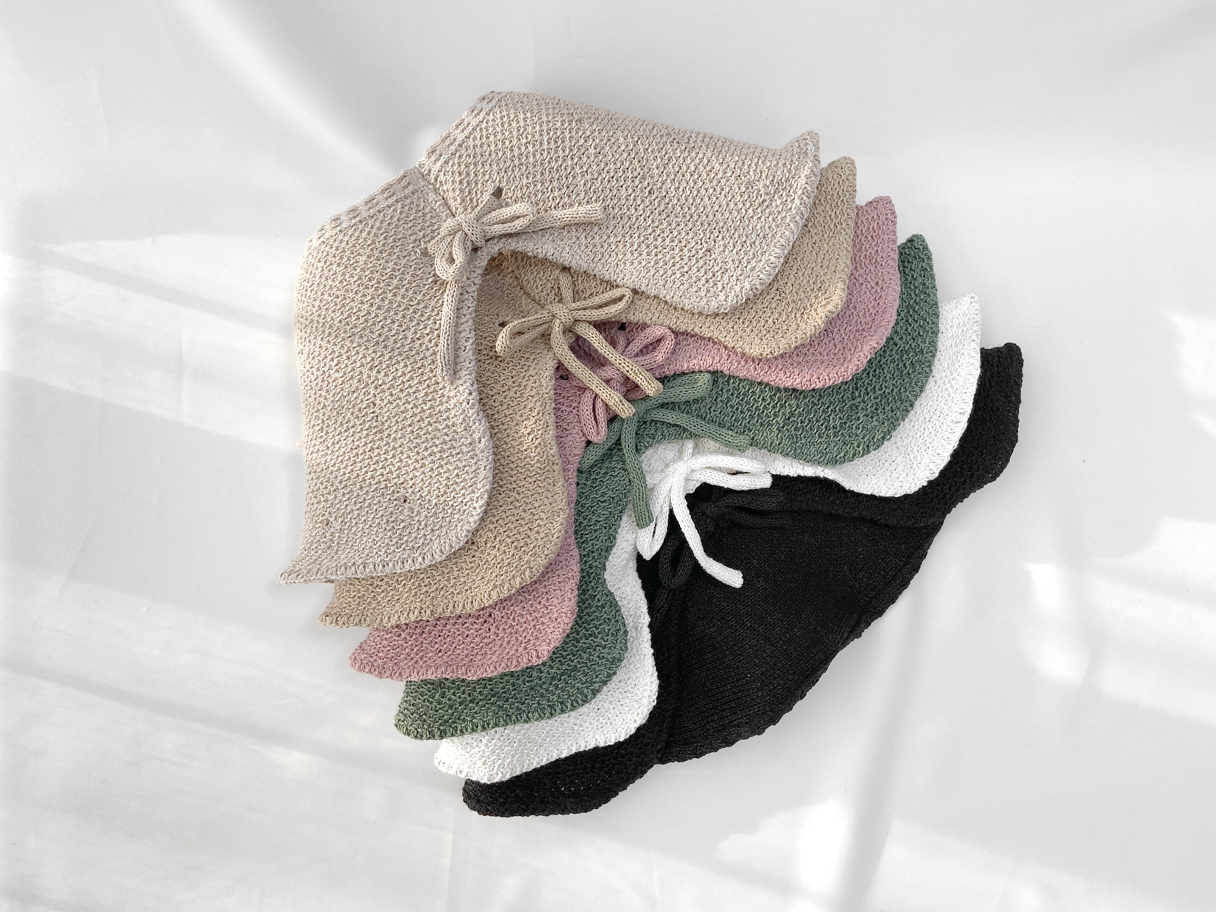 

Women s Unisex Ribbon Sun Cap Ball Cap Basic Cap white