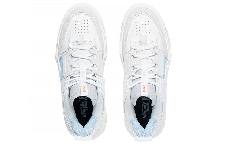 Li Ning Textile, Synthetic Leather Slip Resistant, Abrasion Resistant, Height Increasing Mid top Skateboard Shoes AGCS240-1