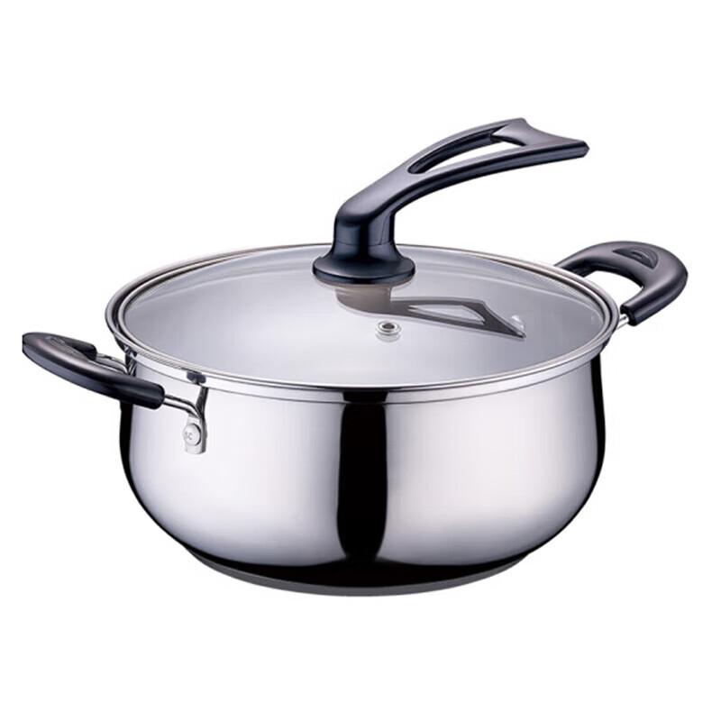 SUPOR 20cm Multipurpose Stainless Steel Pot