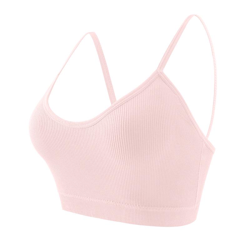 Reggiseno Sportivo Taglie Forti da Donna - Stile Canotta, Design Schiena Bella, Spalline Sottili, Indossabile all'Aperto