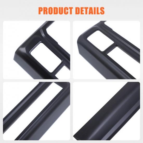 Matte Black Console GPS Navigation Trim Cover For Toyota Tacoma 2011-2015