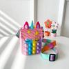 Unicorn Push Pop Mini Crossbody Bag, Cute Pop-It Coin Purse & Small Accessories Pouch
