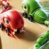 Remote Controlled Snake Toy RC Magnetic Game Toy, Electric Control Eating Itself Modular Parent-Child Interactive Competitive Race Car for Boys Girls