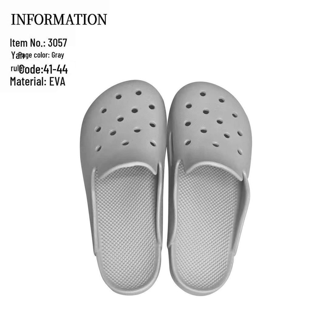 Men's and Women's Non-Slip Cloud-Style Closed-Toe Sandals, Perfect for Beach and Summer Wear, Comfortable and Stylish.