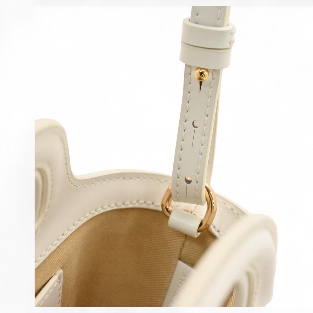 Auth MARNI Tropicaria Micro Bag 2WAY Shoulder Bag Cotton Leather ma6423ee Used