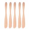 5PCS Wooden Butter Knife Jam Cheese Spreader Tableware for Japanese Style for Bread Facial