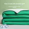Cooling Silk Summer Blanket: Lightweight, Washable, and Perfect for Air Conditioning