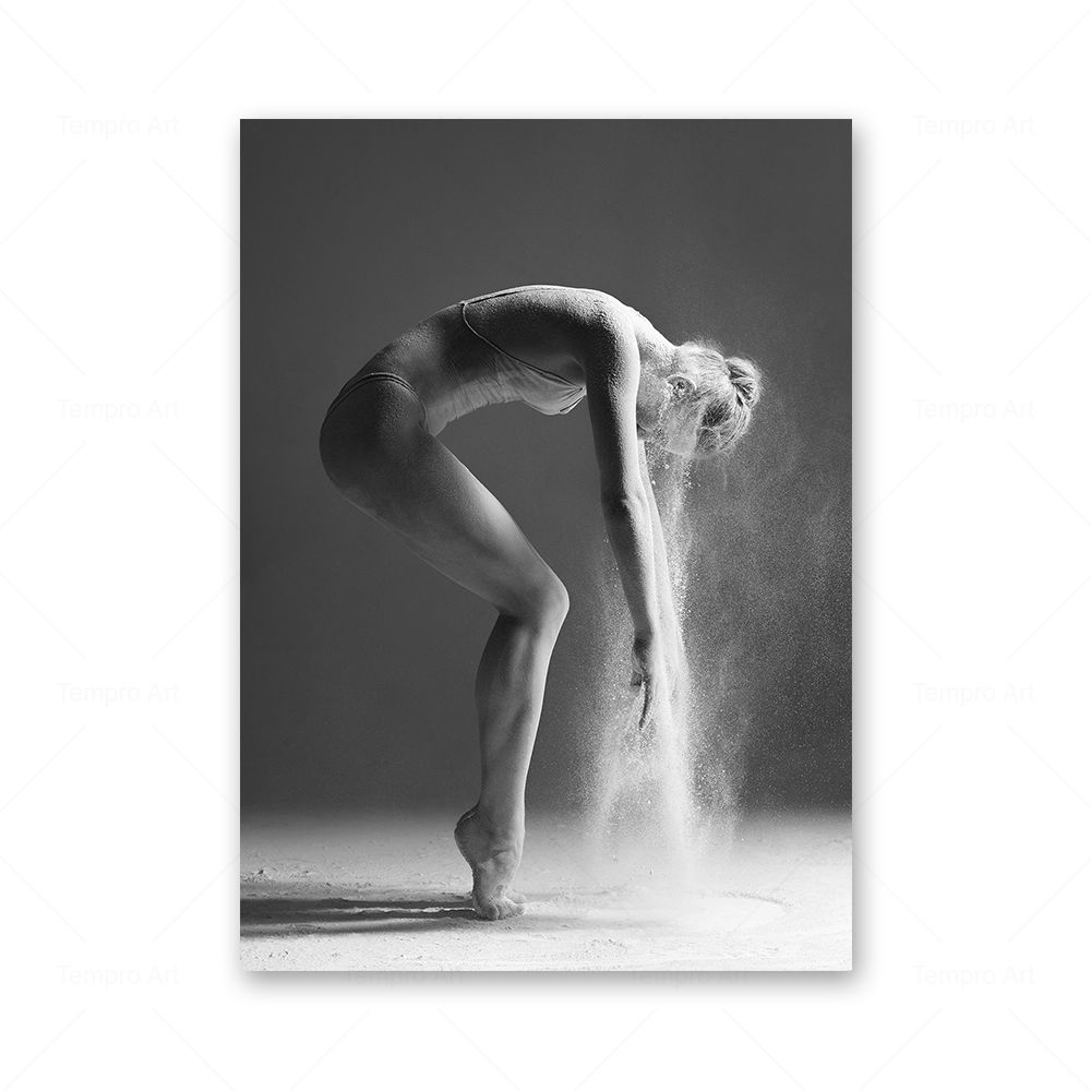 Modern Art Ballet Dancer Girl Nordic Posters And Prints Elegant Lady Wall Art Canvas Painting Picture For Living Room Home Decor