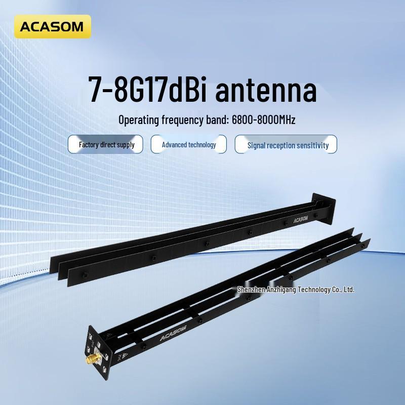 

ACASOM 7-8GHz 17dBi Transceiver Antenna for Racing Drones – Enhances Signal for Aerial Photography