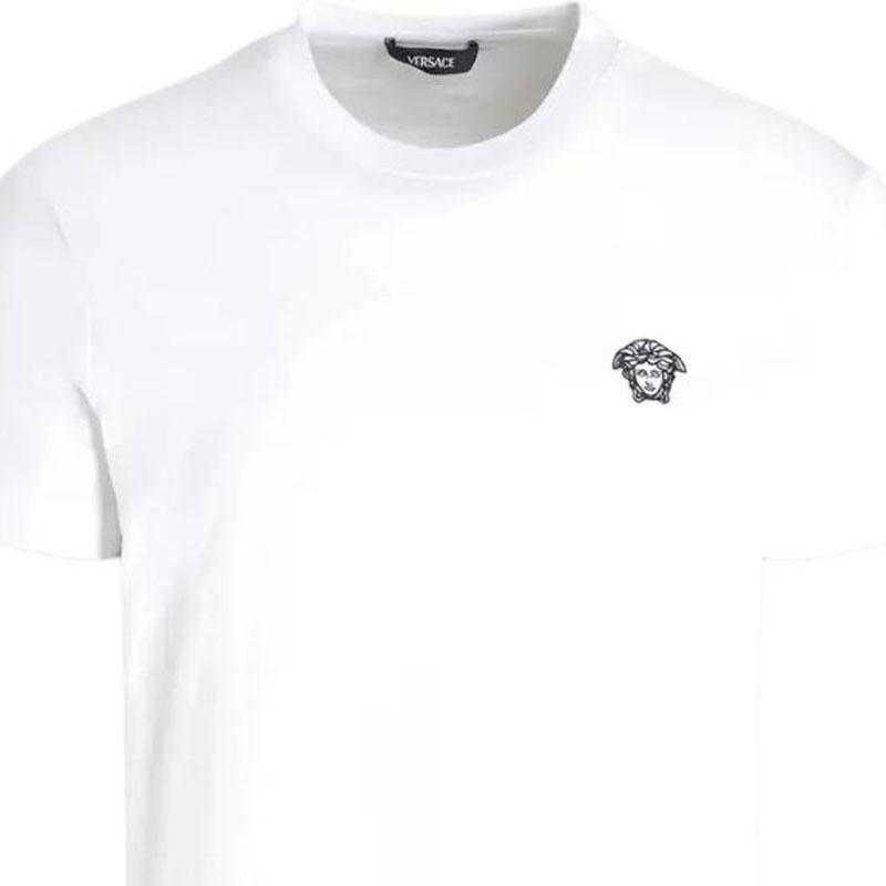 VERSACE SS24 T Shirt Men's White A89500S-A230901-2W020