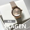 Used [New/FREJA] SKAGEN SKW3005 Leather Watch