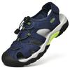 Fashion Fashionable Outdoor Men's Breathable Anti Slip Water Wading Sandals Summer Men Cowhide Oversized Casual Comfortable Beach Shoes