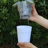 Indoor Self-watering Planter Flowerpot Plant Pot Includes Inner And Outer Pots Breathable Flower with Drainage Holes for Outdoor Use Double Layer