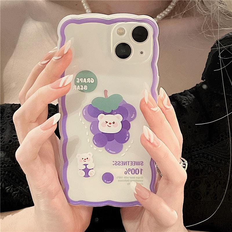 

Zhitai Cartoon Transparent Case for iPhone 12/13/14/15/13Pro iPhone X/XS