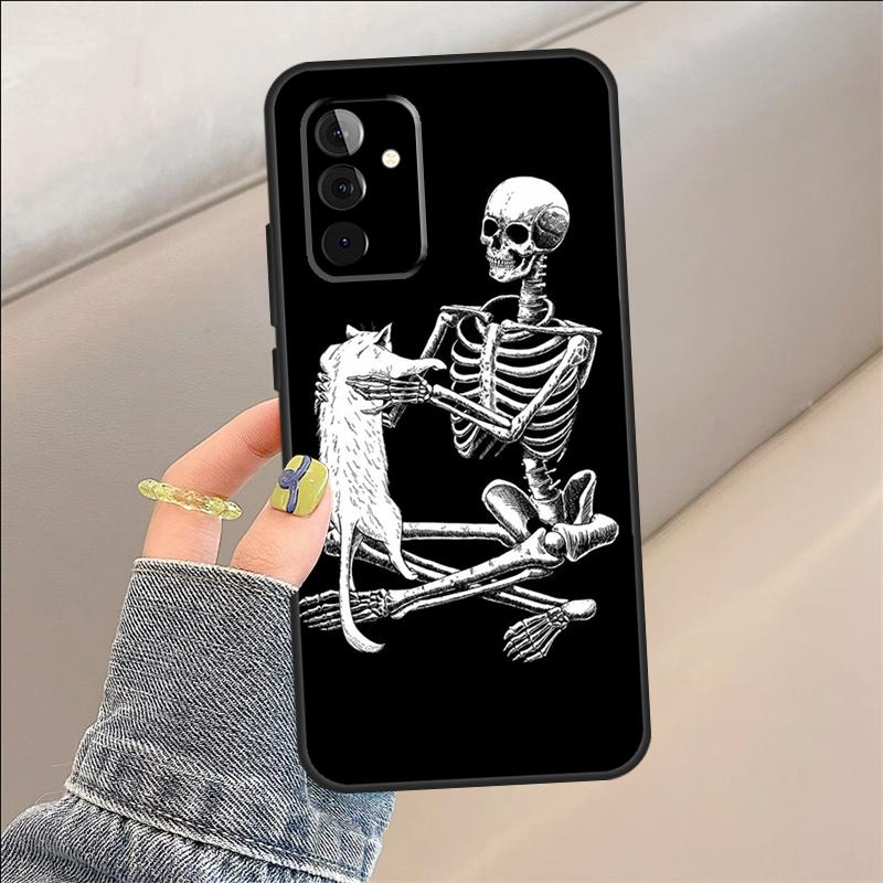 Trippy Skeleton Case For Samsung Galaxy A22 A05 A53 A33 A06 A26 A16 A56 A36 A05 A32 A52 A54 A34 A14 A55 A15 A35