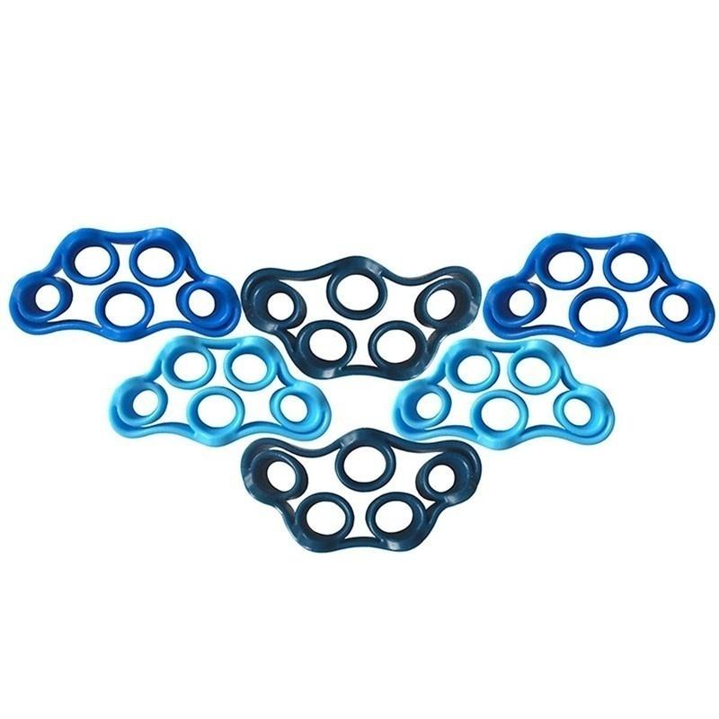 1 Pc Hand Gripper Silicone Finger Expander Finger Resistance Bands Finger Stretcher Hand Exerciser Grip Strength Wrist Exercise