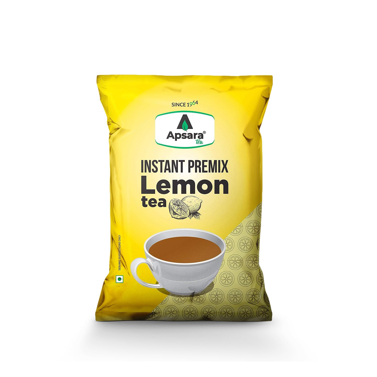 Apsara Instant Premix Lemon Tea 1kg | 2 in-1 Tea, Lemon Flavoured Tea, and Hot Lemon Tea | Refreshing Summer Drink | Ready to Drink