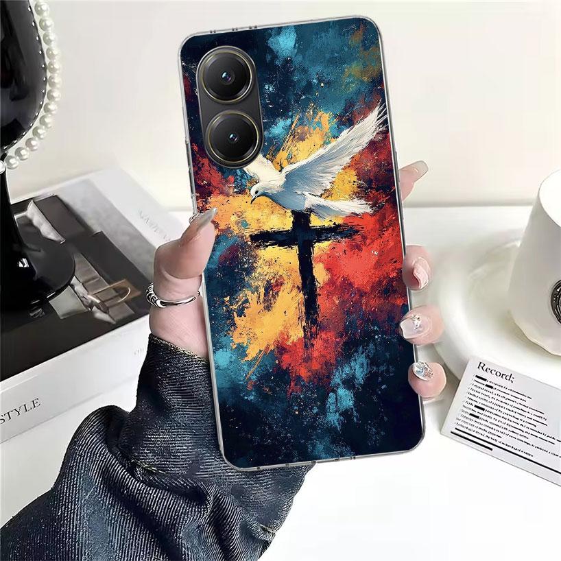 Jesus Bible Soft Phone Case For Xiaomi Redmi 15C 15 13C 13 Poco X5 X6 X7 F7 Ultra M7 12C 12 10 10C 9C 9A 9T 9 Fundas Poco X3 X4