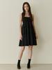 Kinder Baby Cancan Shirring Mini Dress - Black