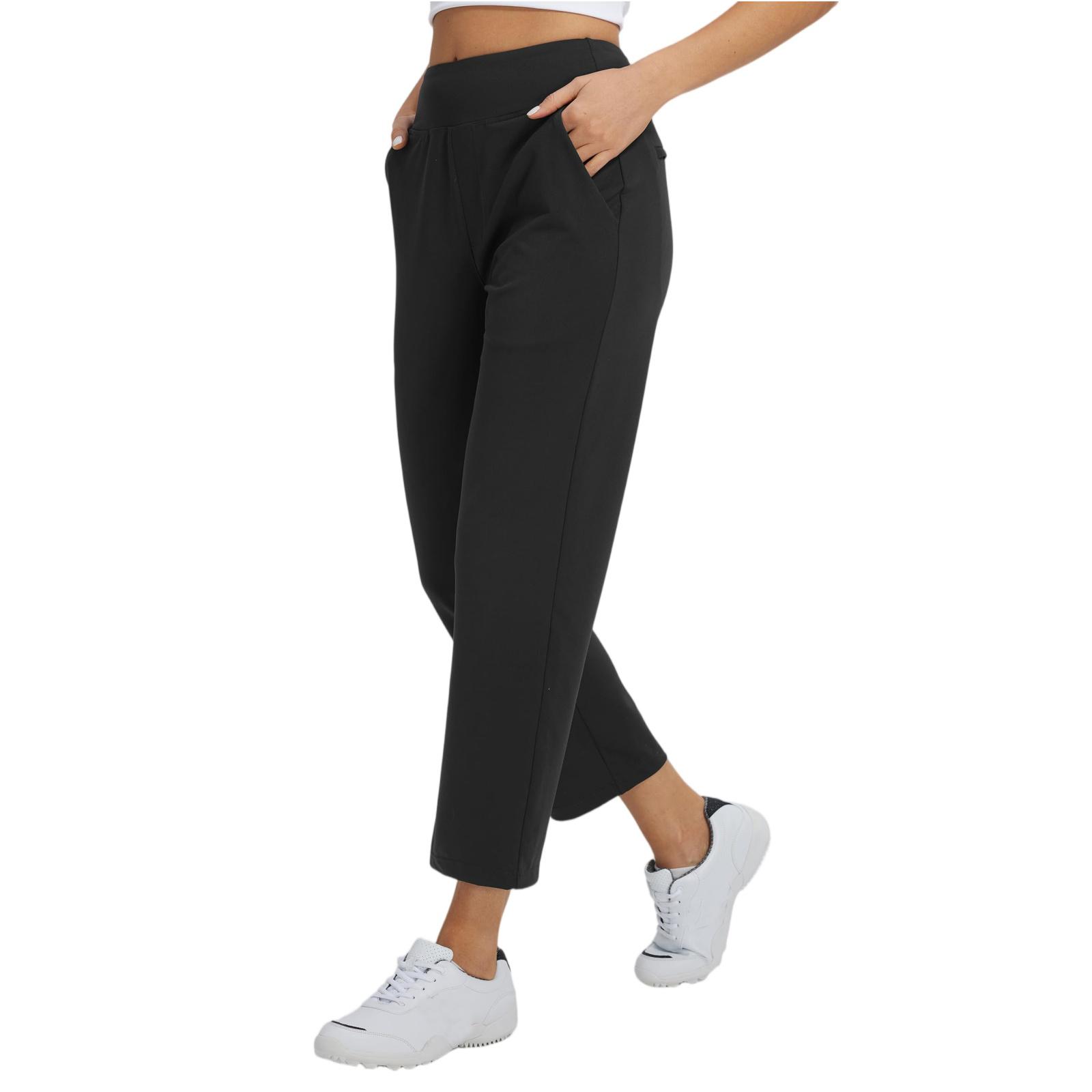 Womens Casual Travel Pants Pants Pant Slacks Athletic Workout Sweatpants With Pockets L
