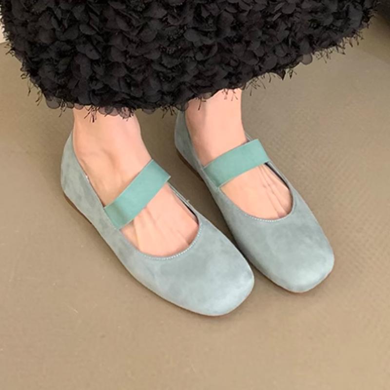 Women Flats Loafers Shoes Casual Ballet Shoes Shallow New Eelgant Dress Woman Sandals 2025 New Shallow Cozy Autumn Zapatos Mujer