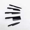 5Pcs/Set Alloy Mini Kitchen Knife Doll Accessories Toys 1/6 Scale DIY Miniature Dollhouse Cooking Utensils Model