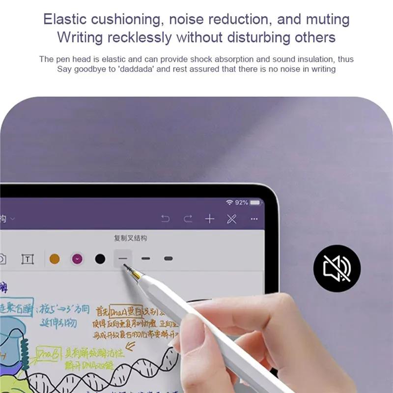 Stiftspitzen für Apple Pencil Pro 1./2. Gen Ersatz Kristall Diamant Spitzen 4B 2B HB für iPad Stift 2 1 Verschleißfeste Stylus Stift Spitzen