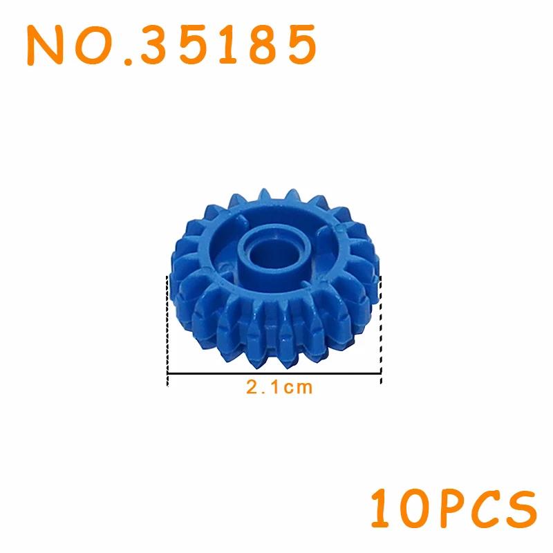 MOC Gear Axle Series Bricks Gear Rotating Platform Gear Rack Differential Power-driven Mechanical Technical Part Building Blocks