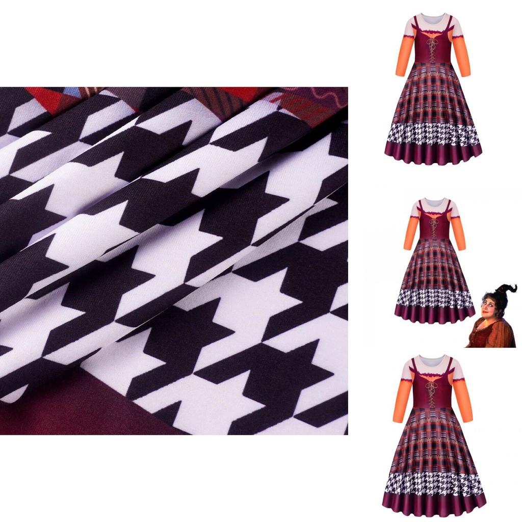 Halloween Hocus Pocus2 Mary Sanderson Kostüm für Kinder Weich und Bequem