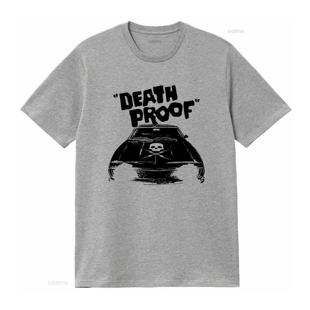 Death Proof Movie Poster Vintage Style Mens T Shirt Natural Color Available In Size 5XL Vintage Washed Slightly Comfortable