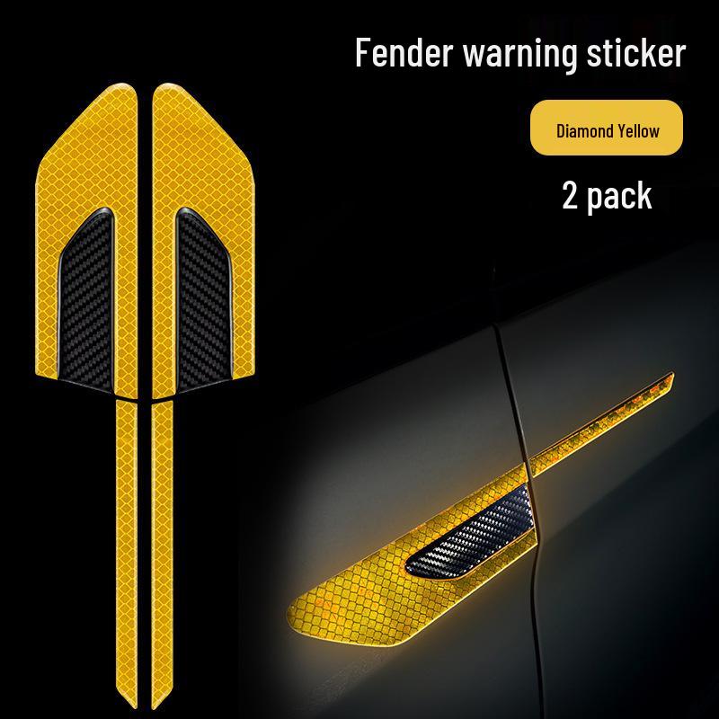 Carbon Fiber Car Body Decoration Stickers & Air Vent Accent