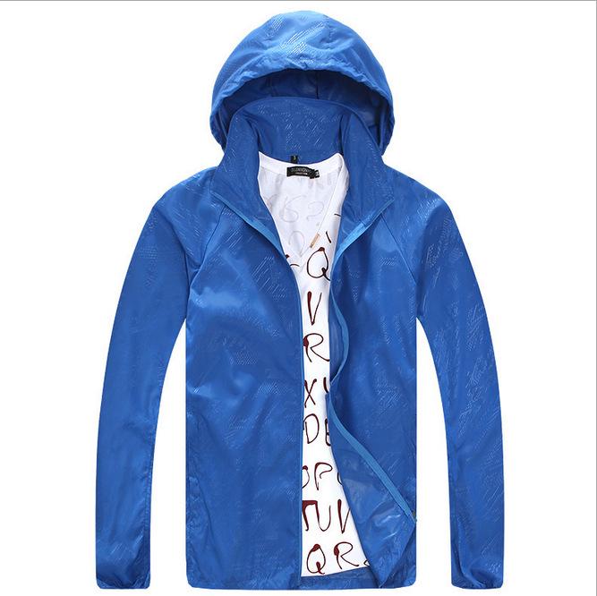 Ultra-Thin Waterproof Breathable Unisex Sports Windbreaker