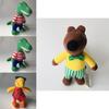 Set di peluche fatto a mano di Maisy Mouse con adorabile coccodrillo, elefante, scoiattolo e uccellino giallo per bambini e collezionisti