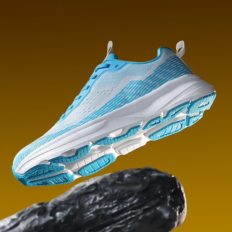 TUINANLE Barefoot Shoes Men Wide Toe Box Textiles Lined Ankle Sneakers Artificial Breathable Lace Up Running Shoes