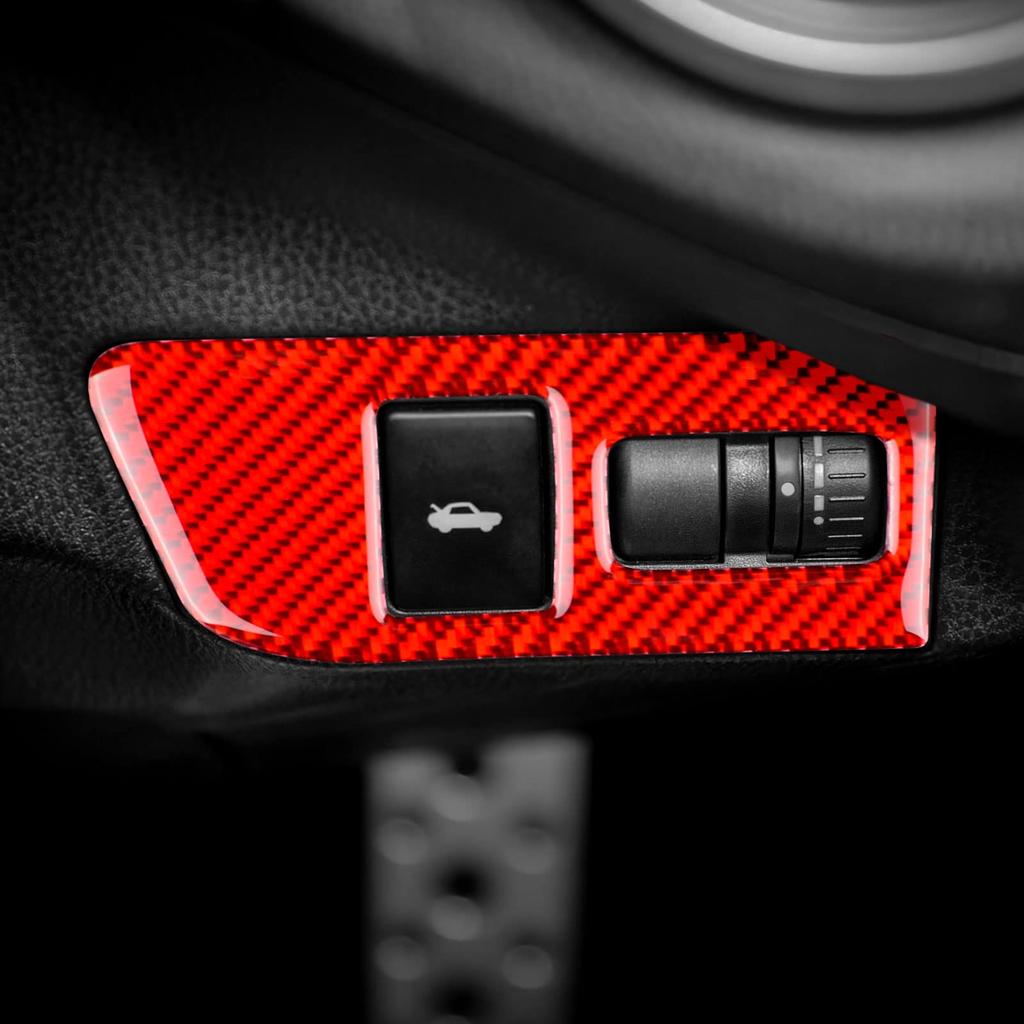 AIRSPEED Subaru BRZ ZC6 Toyota 86 ZN6 Trunk Frame Cover Button Decoration Interior Parts