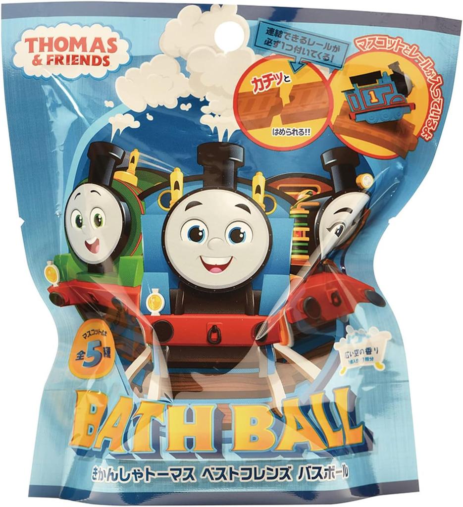 Nor Corporation Thomas the Tank Engine Best Friends Bath Ball with Mascot, Scented, OB-TOB-7-1