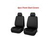 Mexican PU Leather Car Seat Cover - Universal Fit for Five-Seater, All-Season Use